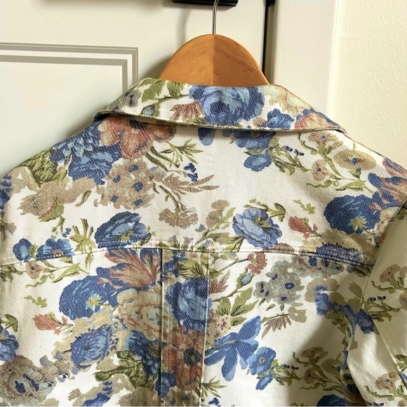 🇫🇷 Rare Sézane Will Jacket Floral - Picture 8 of 9